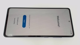 Samsung Galaxy A72 SM-A725F/DS Blue 128GB Unknown Carrier Dual Sim NICE GLAS