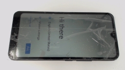 Vortex HD62 Cellphone (Black 32GB) Locked to Unknown Carrier CRACKED GLAS