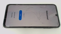 Samsung Galaxy A15 5G Cellphone SM-A156U (Blue 128GB) T-Mobile CRACKED GLAS
