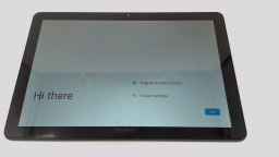 Oukitel OT6 10.1" Tablet (Gray 64GB) WiFi Only SCRATCHED GLAS