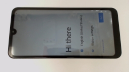 PCD P63L Cellphone (White 16GB) Access Wireless WATER DAMGE