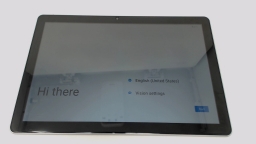 Hot Pepper Puya Plus HPPAP33 10.1" Tablet (Silver 64GB) T-Mobile CRACKED GLAS