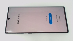 Samsung Galaxy Note 10+ SM-N975U 256GB T-Mobile SPOT/CRACKED & LOOSE REAR
