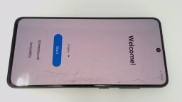 Samsung Galaxy S21 FE 5G SM-G990U2 Cellphone (Black 128GB) AT&T CRACKED GLAS