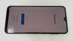 Samsung Galaxy A20 SM-A205U (Gray 32GB) Spectrum CRACKED GLAS/BURN