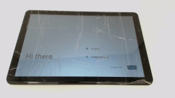 Blu M10L 10" Tablet (Black 32GB) Unlocked Dual Sim CRACKED GLAS