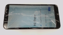 Foxx A55 Cellphone (Black 16GB) Assurance Wireless CRACKED GLAS & CAMERA