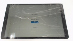 Samsung Galaxy Tab A SM-T510 10.1" (Silver 32GB) Wifi CRACKED GLAS BROWN