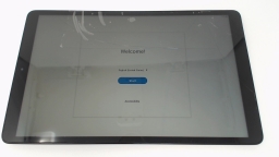 Samsung Galaxy Tab A SM-T510 10.1" (Gray 32GB) Wifi CRACKED GLAS/CAM BROWNLCD