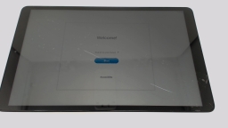 Samsung Galaxy Tab A SM-T510 10.1" (Silver 32GB) Wifi CRACKED GLAS SPLIT TRIM