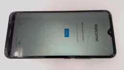 Nokia C110 N156DL Cellphone (Gray 32GB) Tracfone - GLAS CRACKED