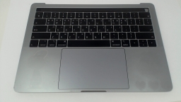 18/19 MacBook Pro 13" Space Gray TopC ase 661-10040 Korean FADED SPOT/DENTS