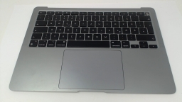 Apple '20 M1 13" MacBook Air A2337 Space Grey Top C ase German Layout DIRT