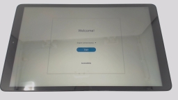 Samsung Galaxy Tab A SM-T510 10.1" Tablet (Gray 32GB) Wifi BROWN LCD