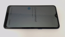 Samsung Galaxy A10S SM-A107M/DS Blue 32GB Locked to Unknown Carrier PINK LCD