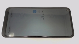 Samsung Galaxy A11 SM-A115U Cellphone (Black 32GB) Metro SCRATCHED BADLY
