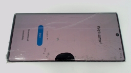 Samsung Galaxy Note 10+ SM-N975U Pearl 256GB AT&T CRACKED GLAS/LCD/BAD TOUCH