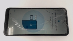 Motorola G Play 23 XT2271 (Blue 32GB) AT&T Prepaid CRACKED GLAS/BROWN STAINS