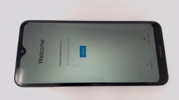 Nokia C110 N156DL Cellphone (Gray 32GB) Tracfone SMALL CRACK TOP LEFT