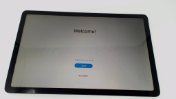 Samsung Galaxy Tab S6 Lite SM-P610 10.4" (Black 64GB) Wifi BROWN SCRATCHED REAR