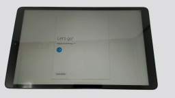 Samsung Galaxy Tab A SM-T510 10.1" Tablet (Gray 32GB 2GB) Wifi BROWN LCD