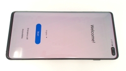 Samsung Galaxy S10+ SM-G975U (Black 128GB) Sprint, BAD BOARD/LCD BURN