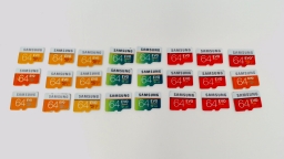 Lot of 24 - 64GB Samsung Micro SD Memory Cards