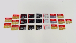 Lot of 24 - 64GB Sandisk Micro SD Memory Cards