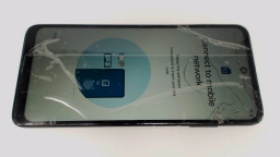 Motorola Moto 5G XT2213-3 (Gray 64GB) Unlocked CRACKED GLAS