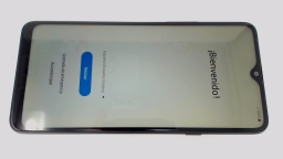 Samsung Galaxy A20S SM-A207M/DS 32GB Locked To Unknown Carrier LCD STAINS
