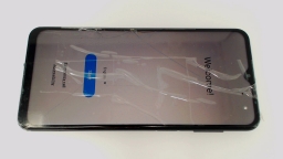 Samsung Galaxy A23 5G SM-A236U (Black 64GB) Boost BAD BOARD/CRACKED GLAS