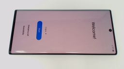 Samsung Galaxy Note 10+ SM-N975U (Black 256GB) T-Mobile SCRATCHED GLAS/BURN