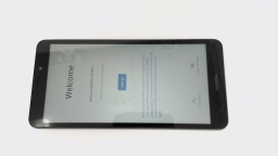 Nokia C100 N152DL Cellphone (Blue 32GB) Tracfone CHIPPED GLAS