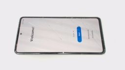 Samsung Galaxy A53 5G SM-S536DL (Black 128GB) Tracfone CRACKED GLAS BAD BOARD