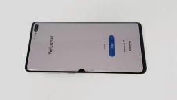 Samsung Galaxy S10+ SM-G975U (Blue 128GB 8GB) Xfinity CRACKED FRNT+REAR SPOT