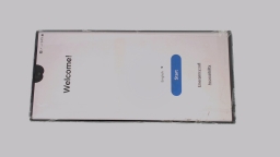 Samsung Galaxy S22 Ultra 5G SM-S908U (Blue 256GB 12GB) AT&T CRACKED BAD BRD