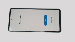 Samsung Galaxy S20 FE 5G SM-G781U (Blue 128GB 6GB) T-Mobile CRACKEDGLAS BROWN