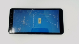 Alcatel Apprise 5002R Cellphone (Gray 16GB) AT&T CRACKED GLAS BENT TRIM