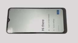 REVVL 6 TMAF025G (Blue 64GB) T-Mobile BROWN LCD