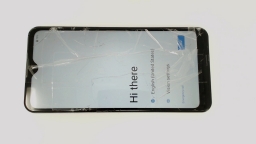 Sky Devices B63 Cellphone (Gray 16GB) Unlocked DualSIM CRACKED GLAS