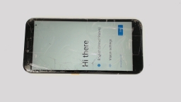 Moxee M2303 (Black 32GB) Unknown Carrier CRACKED GLAS SCRATCHED GLAS
