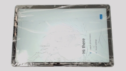 Wingtech Revvl Tab TMRV5GTB 10.3" Tablet (Gray 128GB) T-Mobile CRACKED GLAS