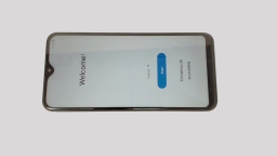 Samsung Galaxy A10E SM-A102U (Gray 32GB) Verizon WORN REAR
