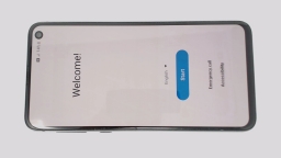 Samsung Galaxy S10E SM-G970U (Gray 128GB 6GB) AT&T BURN IN
