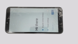 Foxx A56 Cellphone (Black 16GB 2GB) Unknown Carrier CRACKED GLAS