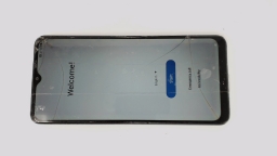 Samsung Galaxy A12 SM-A125U Cellphone (Blue 32GB 3GB) AT&T CRACKED GLAS BROWN