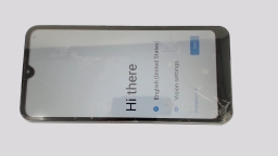 Vortex HD62 Cellphone (Black 32GB) Unknown Carrier CRACKED GLAS SLOW