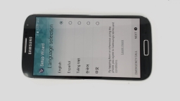 Samsung Galaxy S4 SCH-I545 Cellphone (Black 16GB 2GB) Verizon DENT REAR