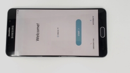 Samsung Galaxy Note 5 SM-N920P Cellphone (Blue 32GB) Sprint BURN IN NO PEN