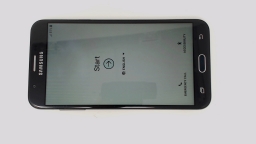 Samsung Galaxy J7 Prime SM-J727T1 (Black 32GB) MetroPCS BROWN CRACKED REAR
